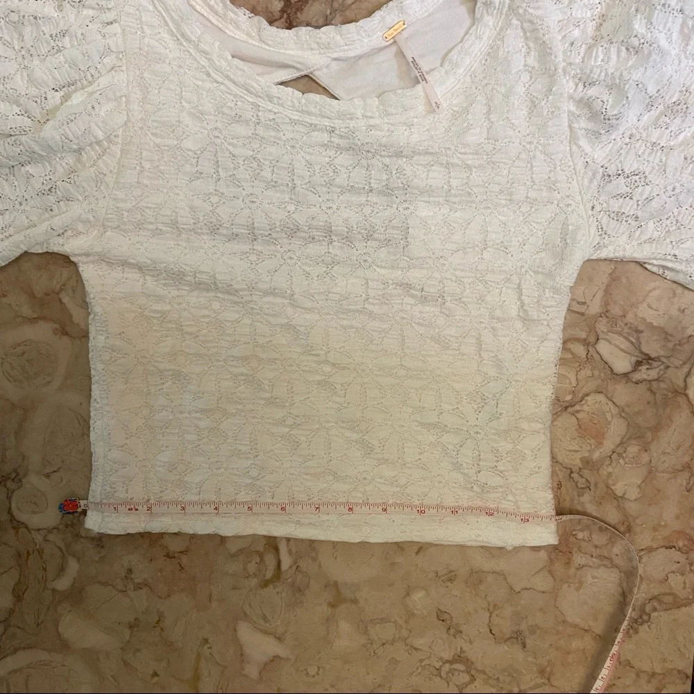 Free People NEW Jasmine Tea Time Blouse Size Small